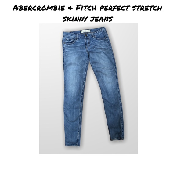 Abercrombie & Fitch perfect stretch skinny jeans - Picture 1 of 2
